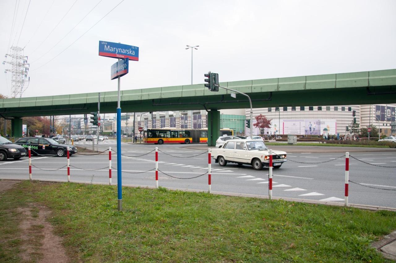 Apartament Cybernetyki Mokotów Varsovia Exterior foto