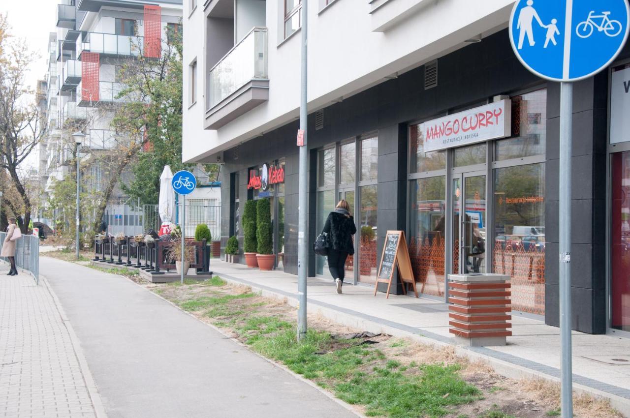 Apartament Cybernetyki Mokotów Varsovia Exterior foto